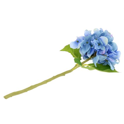 Floristik24 Hortensia blå kunstig blomst 36cm