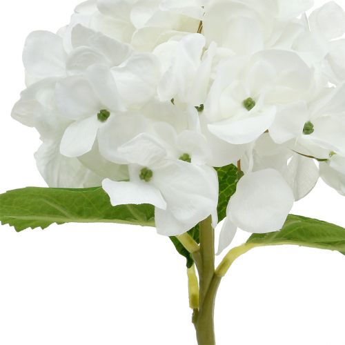 Floristik24 Dekorativ hortensia hvid 36cm