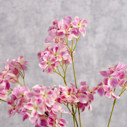 Artikel Kunstig hortensia, nem at passe, til langvarig dekoration, 110 cm, 2 stk.