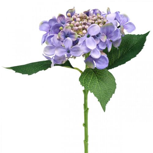 Dekorativ hortensia, silkeblomst, kunstig plante lilla L44cm