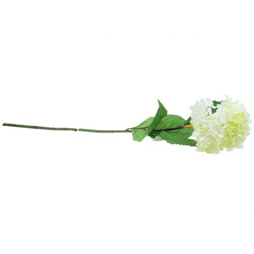 Floristik24 Hortensia hvid kunstig 80 cm