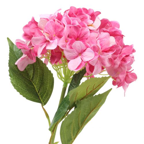 Floristik24 Hortensia stor kunstig lyserød L110cm