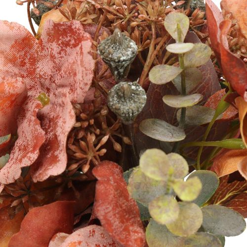 Floristik24 Hortensia buket kunstige blomster borddekoration 23cm