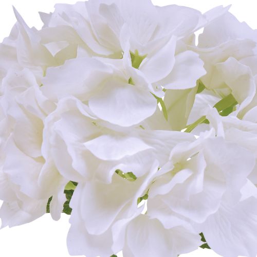 Artikel Hortensia Kunstige Hvide Kunstige Blomster Ægte Touch Blomster 33cm