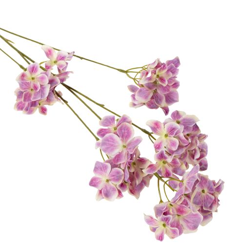 Artikel Kunstig hortensia, nem at passe, til langvarig dekoration, 110 cm, 2 stk.