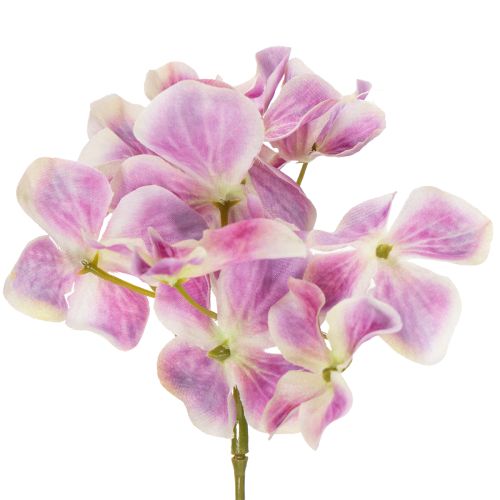 Artikel Kunstig hortensia, nem at passe, til langvarig dekoration, 110 cm, 2 stk.