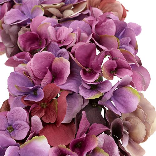 Artikel Hortensia krans Ø35cm lilla, lilla