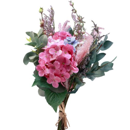 Artikel Kunstig blomsterbuket kunstig hortensia kunstige blomster 50cm