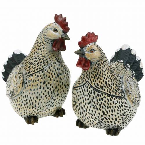 Floristik24 Pyntefigurer påske, kyllinger 2 stk