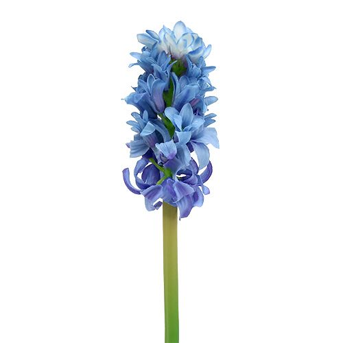 Floristik24 Hyacint kunstblå, hvid 31cm 3stk