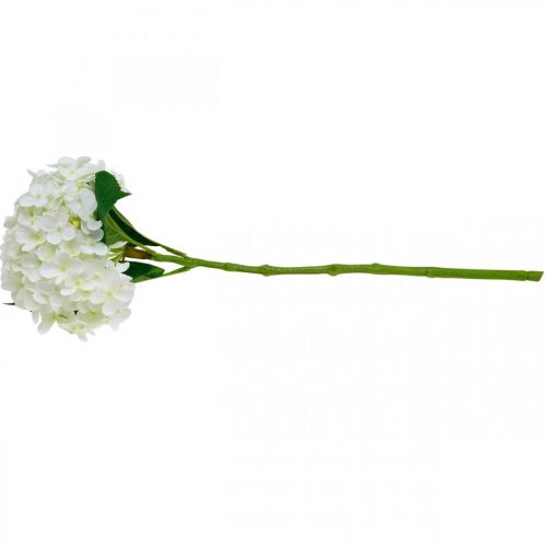 Floristik24 Hortensia kunstig hvid 53cm