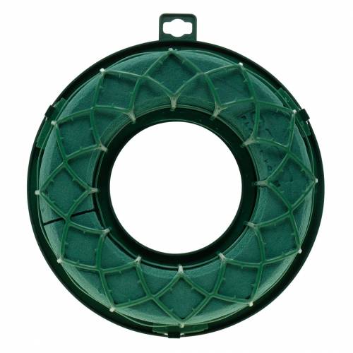Artikel OASIS® IDEAL Universal Ring Blomsterskumkrans Grøn H4cm Ø18,5cm 5 stk.
