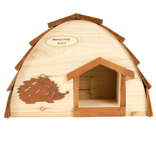 Artikel Hedgehog House Hedgehog Hotel Gran Wood Foderstation Træ 34×18×24cm