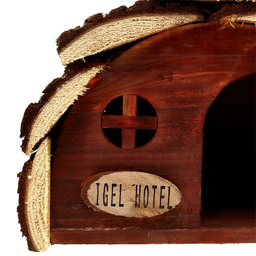 Floristik24 Pindsvin Hotel Nature 24,5 cm x 15 cm x 17 cm