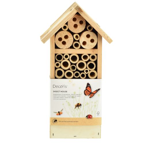 Artikel Insekthotel grantræ insekthus natur 13,5x8x26cm