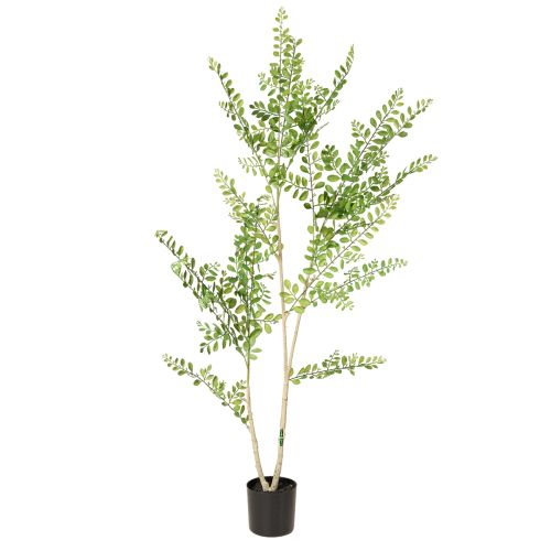 Kunstig plante i potte, 130 cm høj, grøn, dekorativ købe | Floristik24.dk
