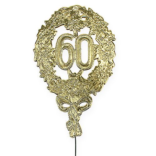 Jubilæumsnummer 60 Ø8cm 10 stk