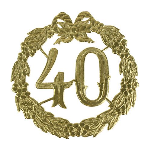 Jubilæum nummer 40 i guld