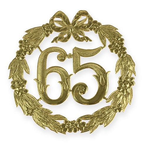 Jubilæum nummer 65 i guld