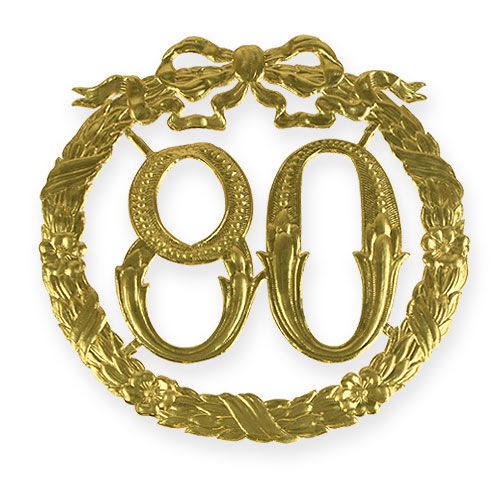 Jubilæum nummer 80 i guld