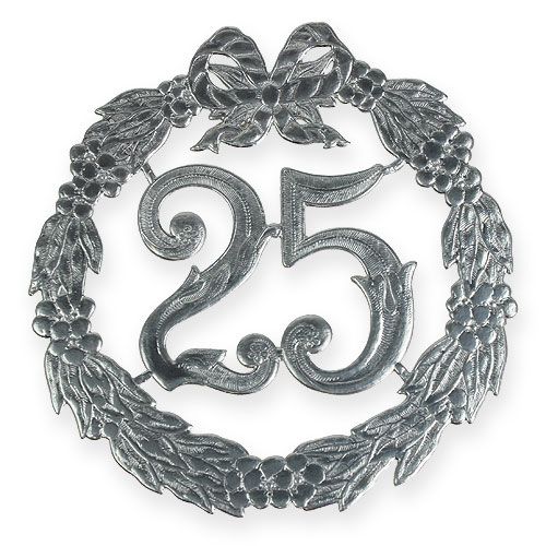 Floristik24 Jubilæumsnummer 25 i sølv