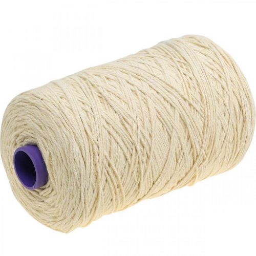 Floristik24 Jutesnor Jutesnor Jutesnor Bleget ca 1,5kg