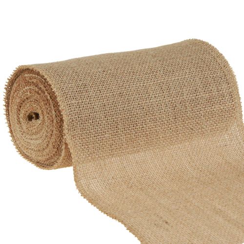 Floristik24 Jutebånd natur rustik bordløber jute bordbånd 20cm 9m