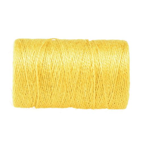 Artikel Jute bånd jute snor bånd jute dekorationsbånd gul Ø2mm 200m