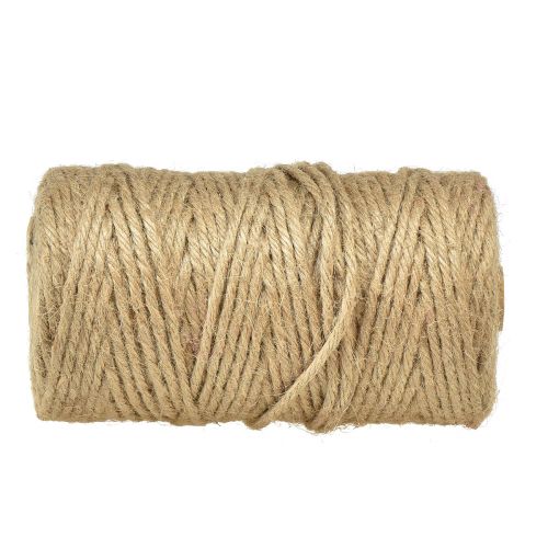 Floristik24 Jute bånd jute snor bånd jute dekorativt bånd naturligt Ø4mm 100m