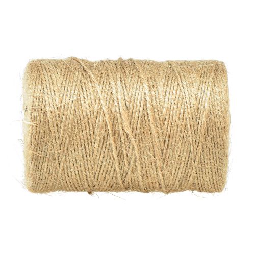 Artikel Jute bånd jute snor bånd jute naturligt dekorativt bånd Ø2mm 200m