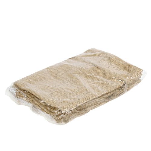 Floristik24 Jute poser naturlige 16cm x 24cm 10stk