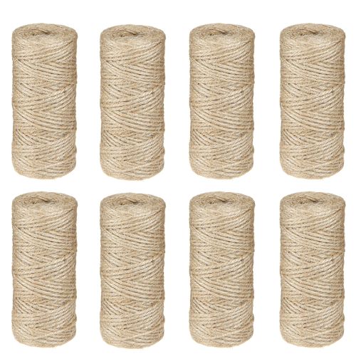 Artikel Jutegarn naturjutesnor 2mm 50m pr. rulle × 8 stk