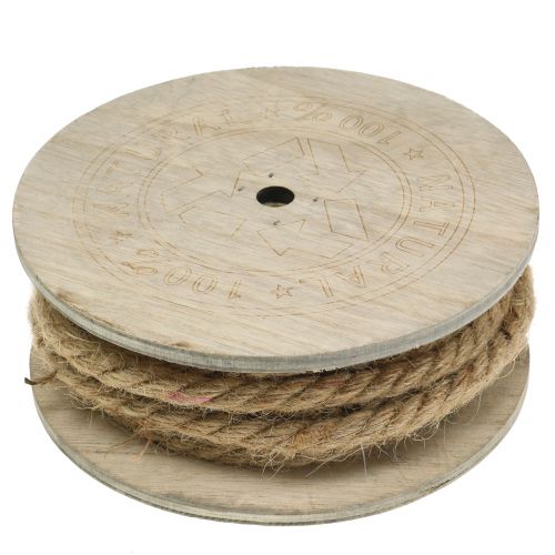 Artikel Jutesnor natur Ø8mm 7m