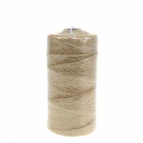 Artikel Alsidig jutesnor naturlig 2mm 200m 1 stk