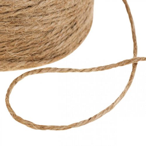 Artikel Jutesnor Jutesnor Jute naturlig dekorationssnor Ø3mm L150m
