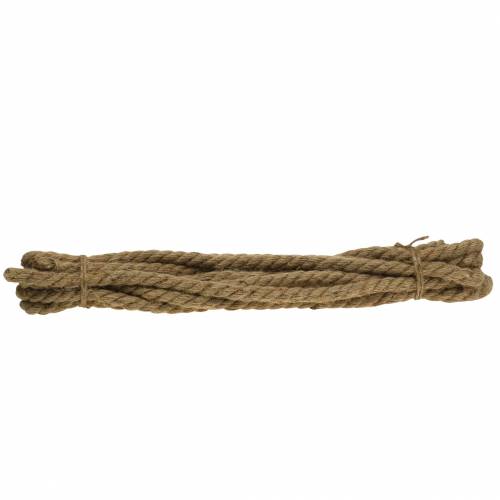 Floristik24 Praktisk jute reb Ø1,5cm 6m