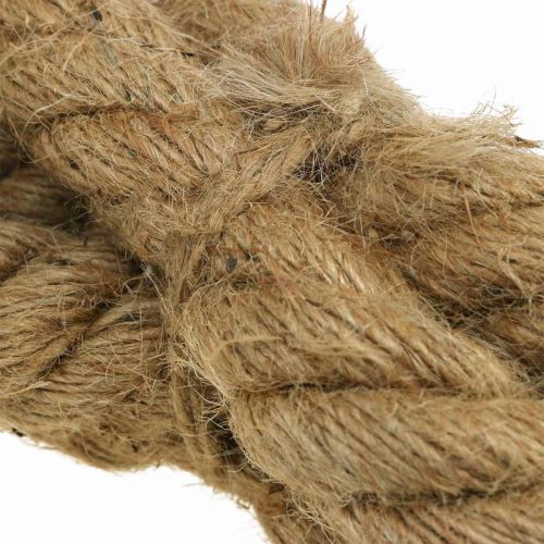 Floristik24 Dekorationsreb maritim jutesnor naturlig sommerdekorationsreb Ø3cm 3m