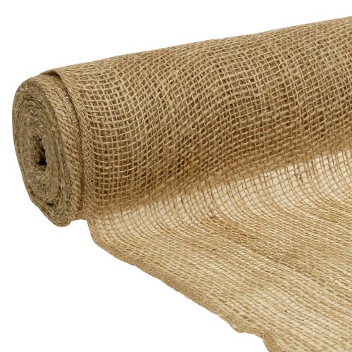 Floristik24 Jute dug 50cm x 910cm natur