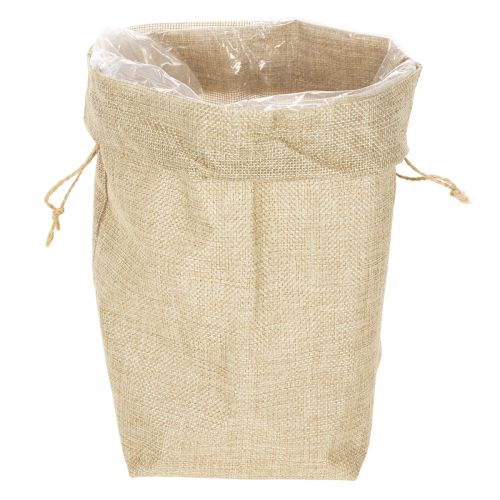 Jutepose 13,5×11 cm H25 cm | Floristik24.dk