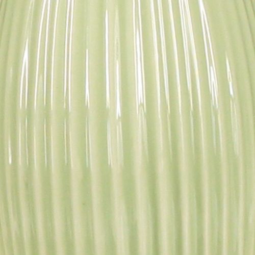 Artikel Keramik påskeharefigur i pastelgrøn, borddekoration, 22 cm, 2 stk.