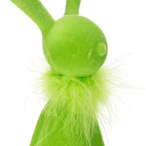 Artikel Påskehare hyldesiddende dekorativ figur til festlige forårsdekorationer i huset 36 cm 2 stk.