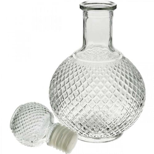 Floristik24 Whisky karaffel med låg glaskaraffel H24cm