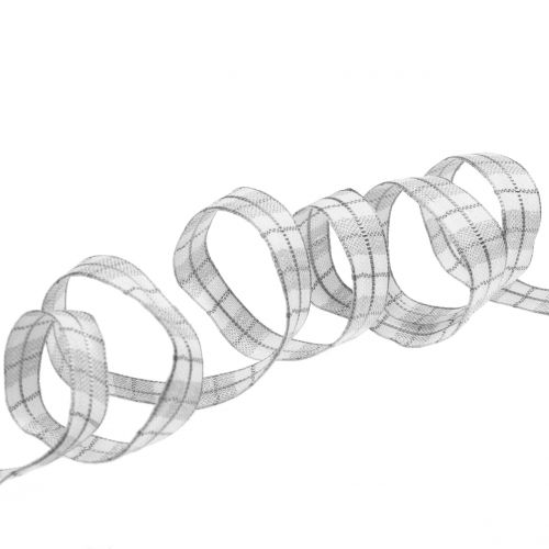 Floristik24 Kontroller båndgrå 15mm 15m