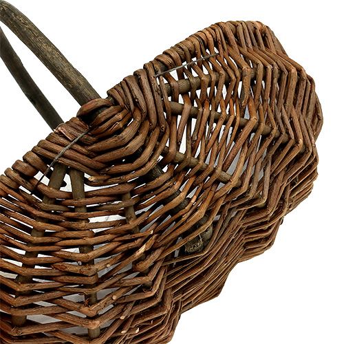 Floristik24 Kartoffelkurv 23cm med naturlig folie