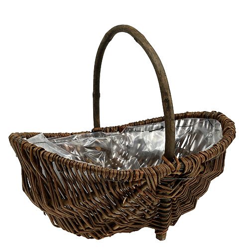 Floristik24 Kartoffelkurv 32cm med naturfolie