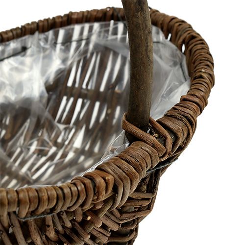 Floristik24 Kartoffelkurv 32cm med naturfolie
