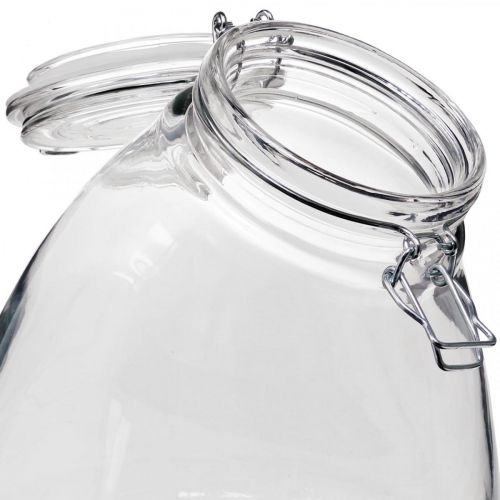 Floristik24 Kiksekrukke stor klar 22cm
