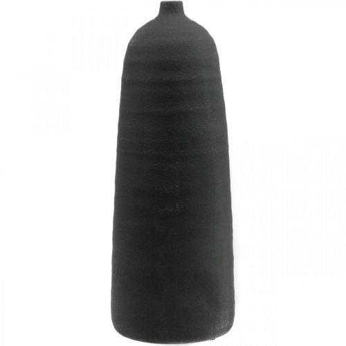 Floristik24 Keramik Vase Sort Deco Vase Gulvvase Ø18cm H48cm