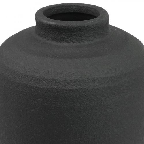 Floristik24 Keramikvase Sort Dekorationsvaser Rustik Ø15,5cm H34cm