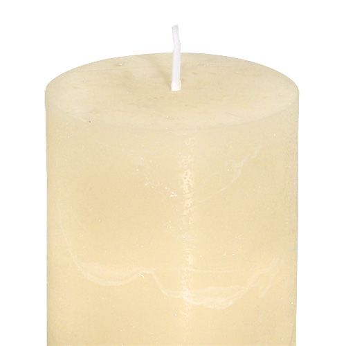 Floristik24 Lysekrem 50mm x 80mm farvet 12stk